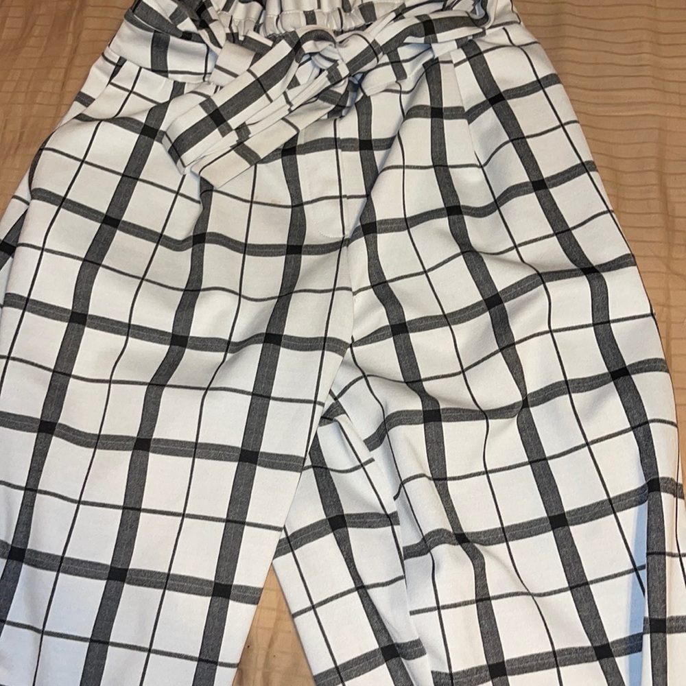 Plaid styled dress pants NEVER WORN